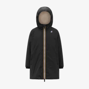 P. LE VRAI 4.0 EIFFEL ORSETTO - Jackets - 3/4 LENGTH - KID UNISEX - Black Pure