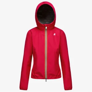 LIL STRETCH DOT - Jackets - Short - WOMAN - RED BERRY