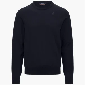 SEBASTIEN COTTON PS - Knitwear - Pull Over - MAN - BLUE DEPTH