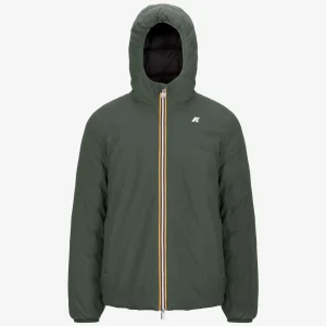 JACK ST THERMO REVERSIBLE - Jackets - Short - MAN - GREEN BLACKISH-Black Pure