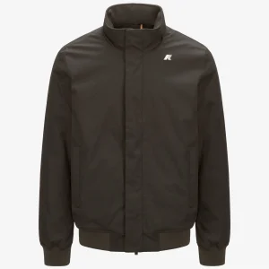 AMAURY TWILL MARMOTTA - Jackets - Short - MAN - Black Olive-Blue Airforce