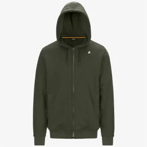ANTHONY HEAVY FLEECE - Fleece - Jacket - MAN - GREEN BLACKISH
