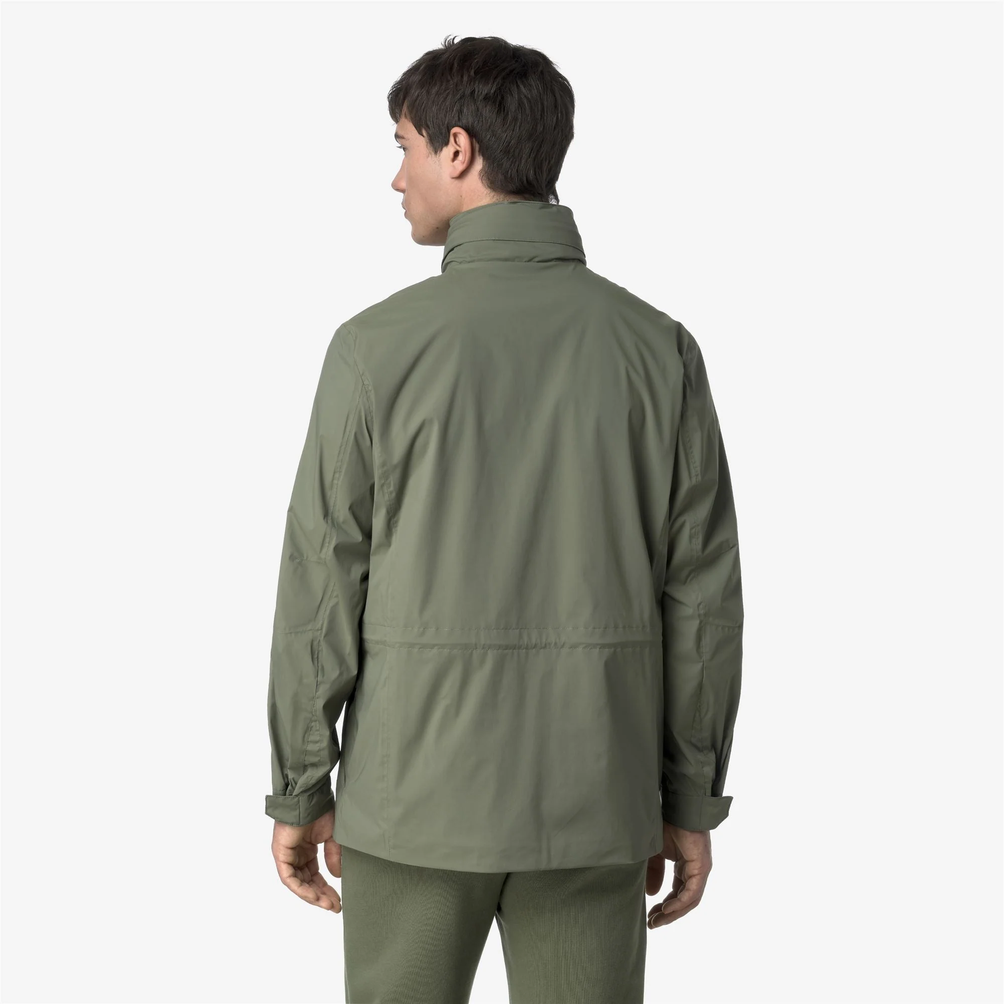 MANUEL STRETCH NYLON JERSEY - Jackets - Mid - MAN - GREEN LICHEN – Image 5