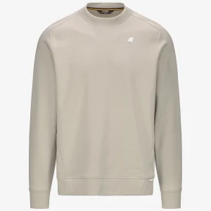 MEDINE INTERLOCK - Fleece - Jumper - MAN - BEIGE LT