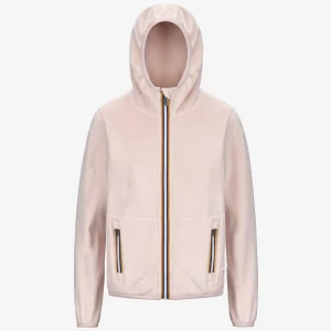 LILY VELOUR POLAR REVERSIBLE - Fleece - Jacket - WOMAN - Rose Hushed-Rose Hushed