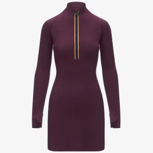 MINID SCUBA - Dresses - Short - WOMAN - Red Dk Amaranto