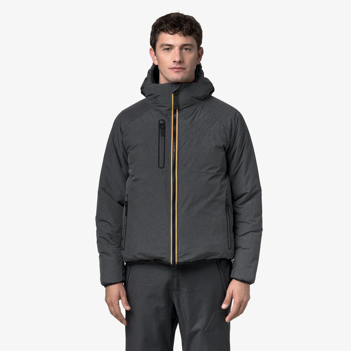 PARPAILLON - Jackets - Mid - MAN - Grey Dark Micro Grid – Image 2