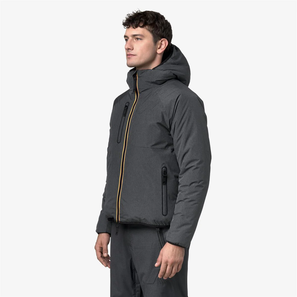 PARPAILLON - Jackets - Mid - MAN - Grey Dark Micro Grid – Image 3