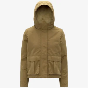 IDELER COTTON FEEL - Jackets - Short - WOMAN - Beige Seed-Beige FUR