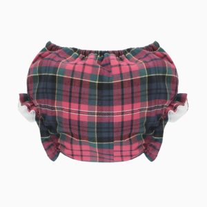 Bloomer bébé écossais – Rouge