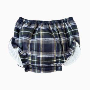 Bloomer bébé écossais – Bleu