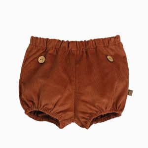 Bloomer bébé garçon velours côtelé – Beige