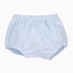 Bloomer bébé garçon en coton – Bleu ciel