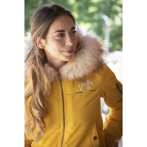 Blouson type Bombers Pénélope "Lyon"- jaune