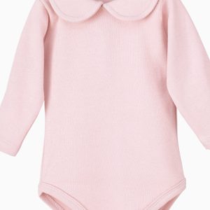 Body bébé fille à col Claudine – Nude