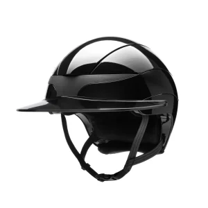 CASQUE BRILLANT AVEC GRANDE VISIERE  | EQUILINE