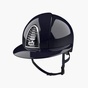 CASQUE CROMO 2.0 METAL DIAMOND BLEU VISIERE POLO | KEP
