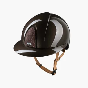 CASQUE SMART NOVA METAL POLISH STAR POLO JUGULAIRE BEIGE | KEP