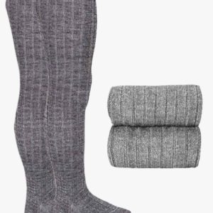 Collant en laine mérinos – Gris