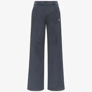 JENNY VELOUR POLAR - Pants - Sport Trousers - WOMAN - Blue Airforce Combo