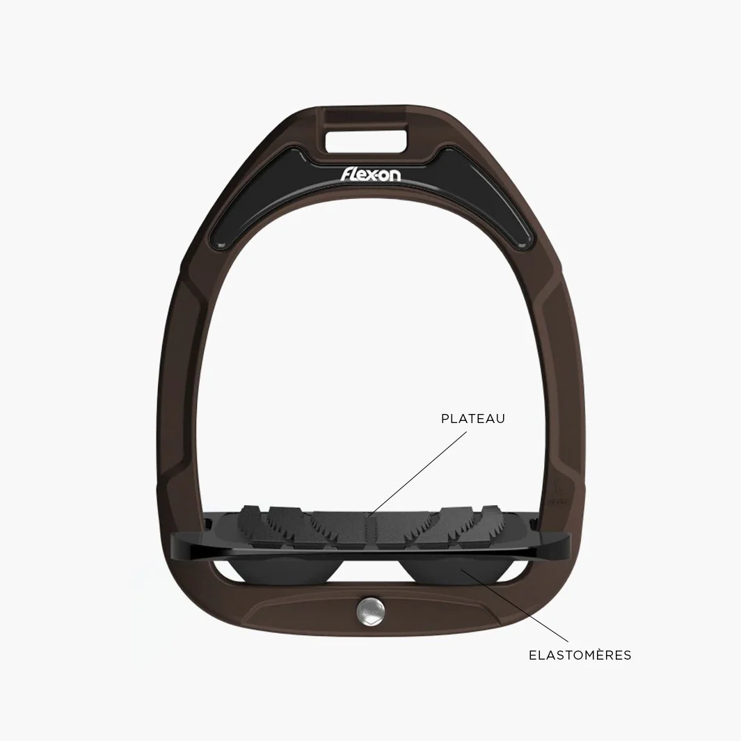 ETRIER GREEN COMPOSITE GRIPP MARRON | FLEX-ON – Image 2