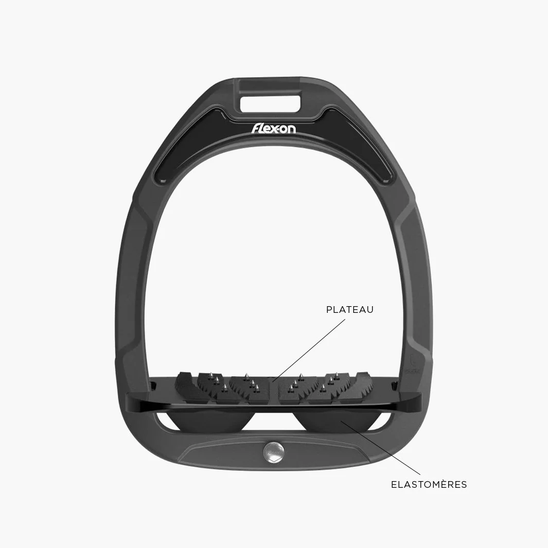 ETRIER GREEN COMPOSITE ULTRA GRIPP GRIS FONCE | FLEX-ON – Image 2