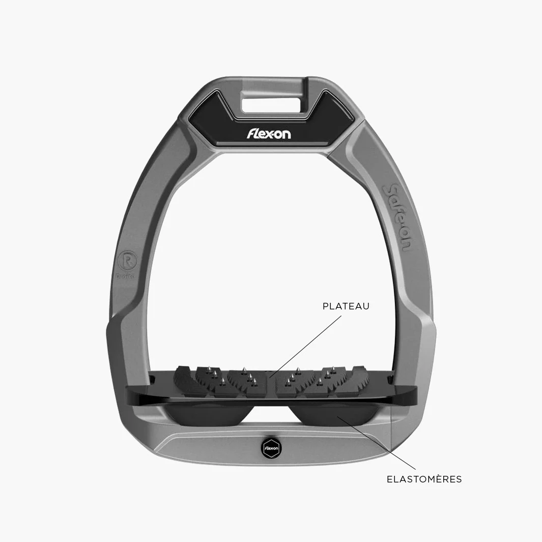 ETRIER SAFE-ON ULTRA GRIPP GRIS ALU | FLEX-ON – Image 2