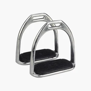 ÉTRIERS PLATS ACIER NICKELÉ | FEELING