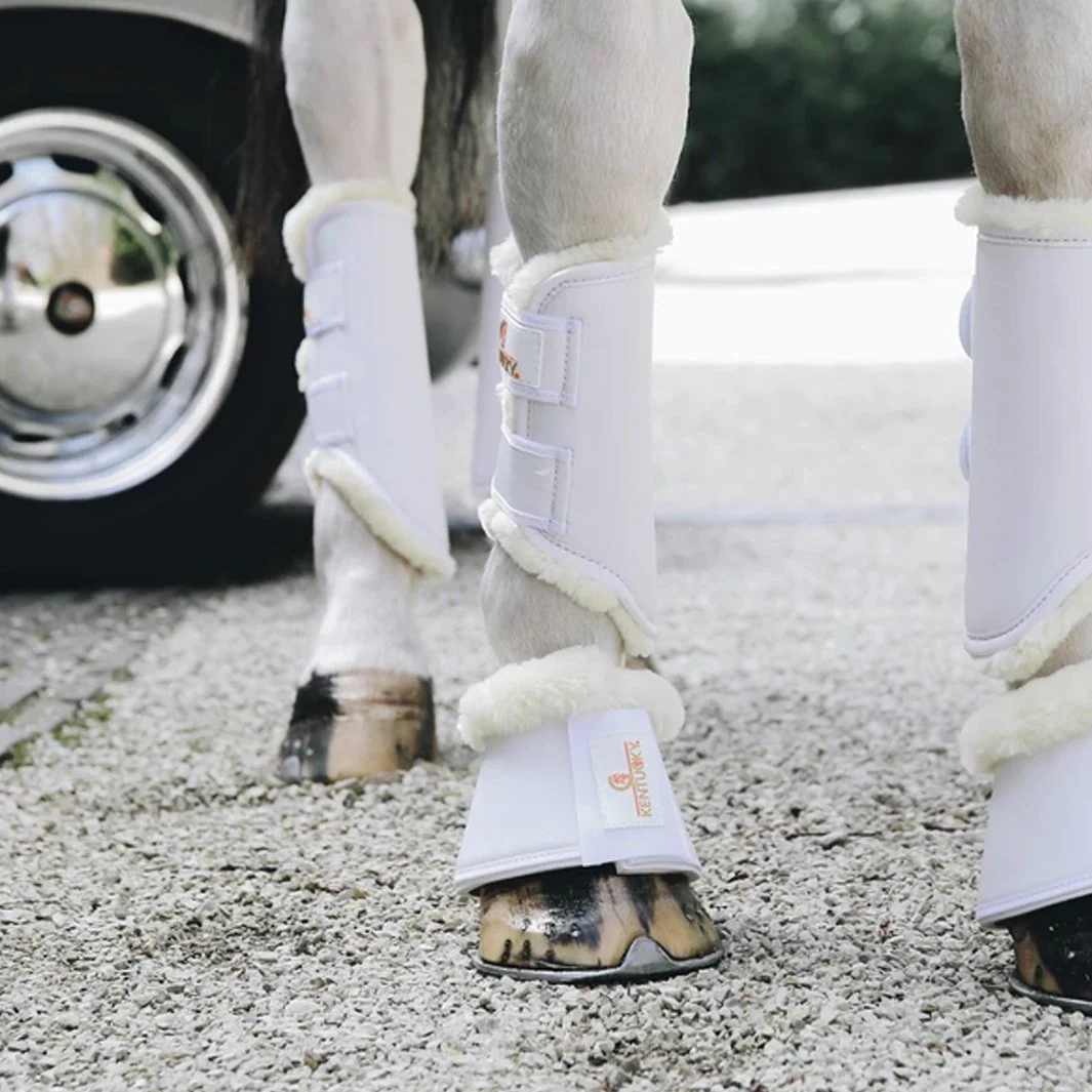 GUÊTRES FERMÉES ANTÉRIEUR CUIR MOUTON | KENTUCKY – Image 2