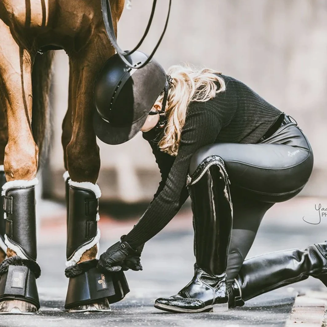 GUÊTRES FERMÉES ANTÉRIEUR CUIR MOUTON | KENTUCKY – Image 8