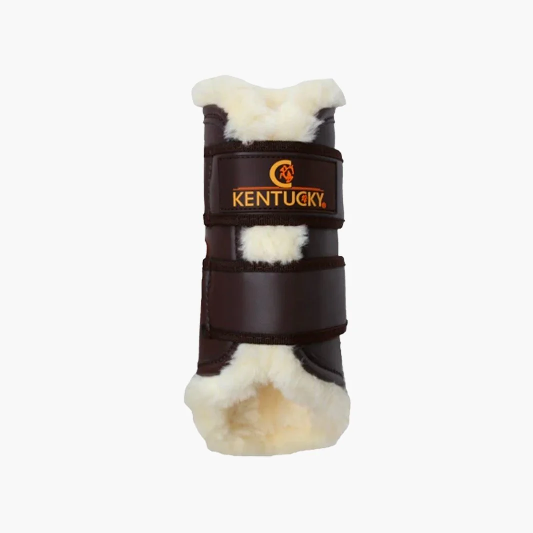 GUÊTRES FERMÉES ANTÉRIEUR CUIR MOUTON | KENTUCKY – Image 4