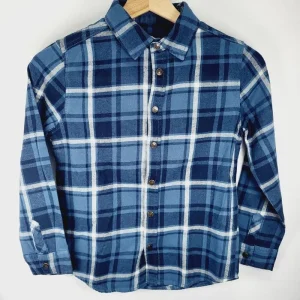 Chemise chaude carreaux – 10 ans – Kiabi