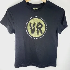 Tee-shirt manches courtes noir garçon – 9/10 ans