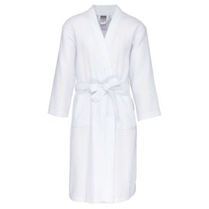 Peignoir kimono nid d&rsquo;abeille