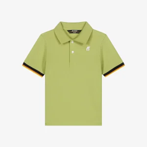 P. VINCENT - Polo Shirts - Polo - BOY - GREEN CELERY