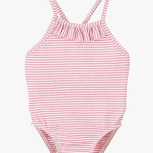Maillot de bain une pièce enfant fille – Rose