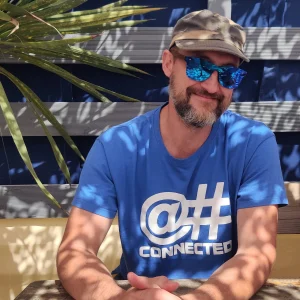 Tee-shirt unisexe bleu 100% coton bio