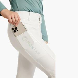 PANTALON ENFANT BLANC MOCHA | MONTAR