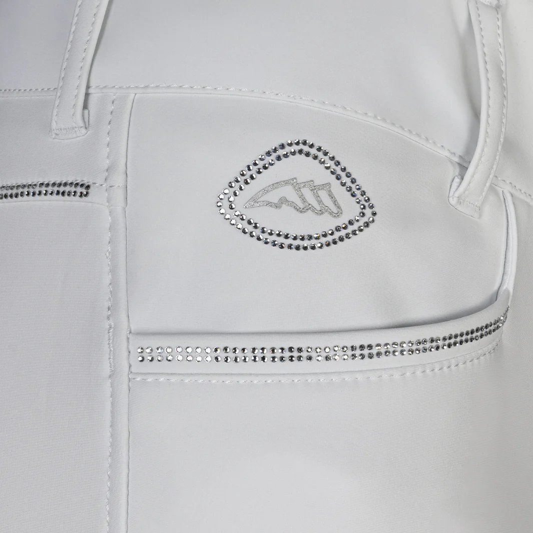 PANTALON FEMME ADELLEKH BLANC | EQUILINE – Image 3