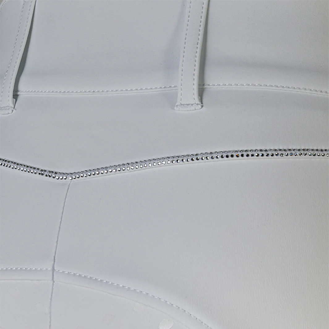 PANTALON FEMME ADELLEKH BLANC | EQUILINE – Image 2