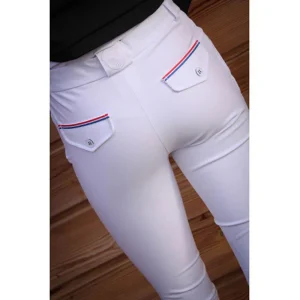 Pantalon Sacha Mixte blanc Jump'in -enfant