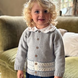 Gilet bébé mixte – Gris