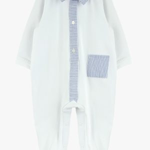 Pyjama bébé garçon “Comme un grand” – Blanc