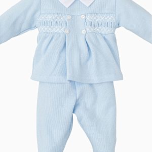 Pyjama bébé garçon deux pièces – Bleu ciel