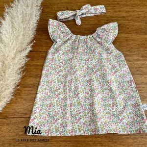 Top ou robe avec manche volante