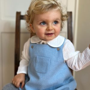 Salopette bébé mixte chaude – Bleu ciel
