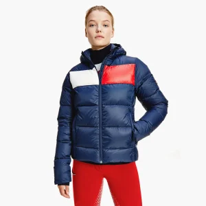 VESTE EN DUVET FEMME TH STYLE DESERT SKY | TOMMY HILFIGER EQUESTRIAN